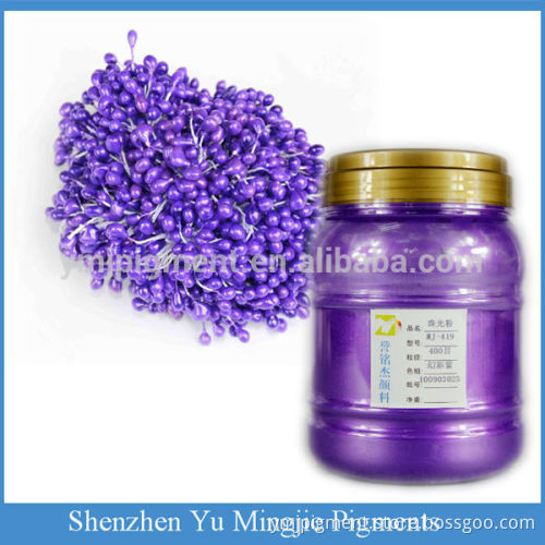 10-60um Violet Pearl Pigment Powder For Plastic Spray